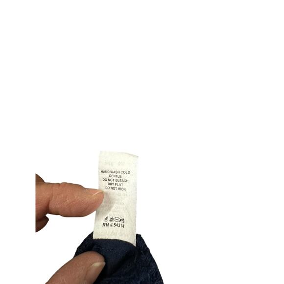 Maxi Navy Blue Windsor Sequined Prom Dress With Open Back - Picture 11 of 11